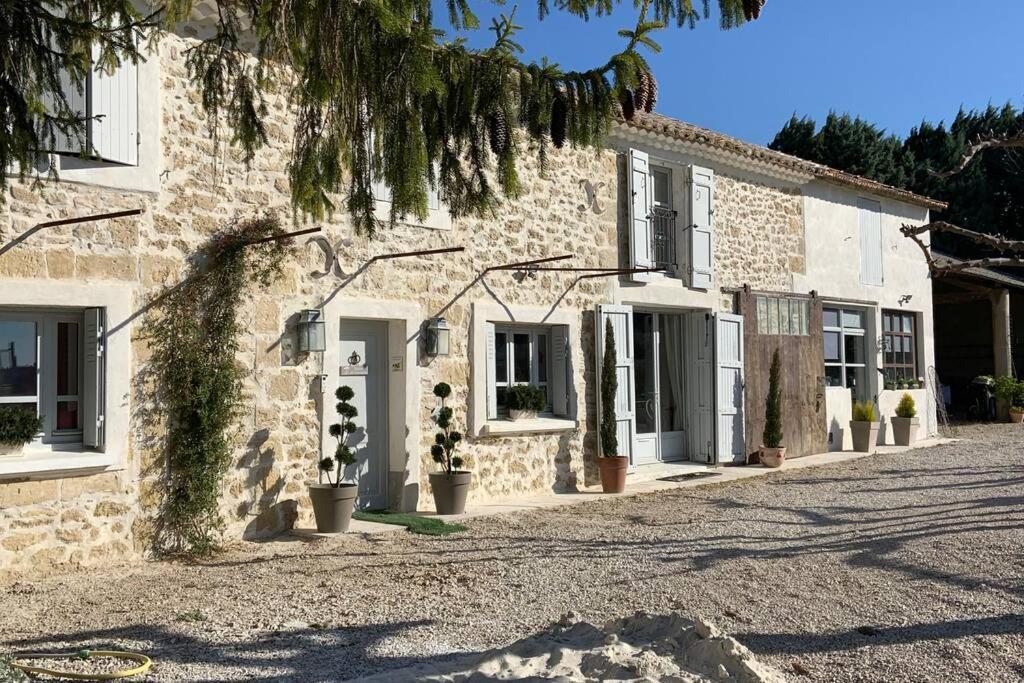 Mas 19E Entierement Climatise Avec Piscine A Usage Exclusif Roquemaure  Exterior foto